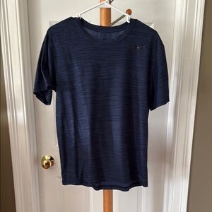 Nike Navy Blue Short Sleeve Crew Neck Tee